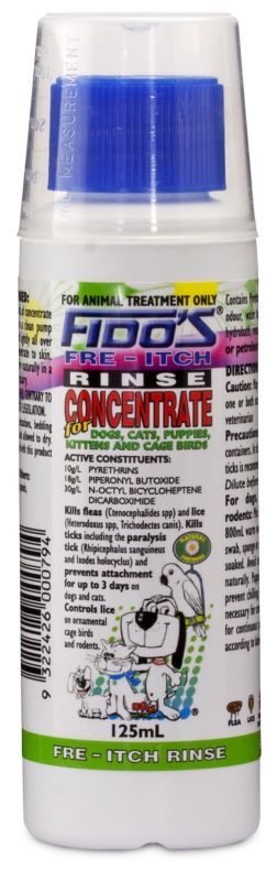 FIDOS RINSE CONCENTRATE 125ML