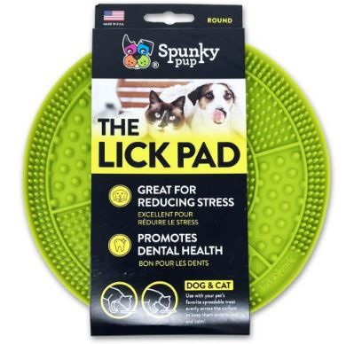 LICK PAD GREEN ROUND          