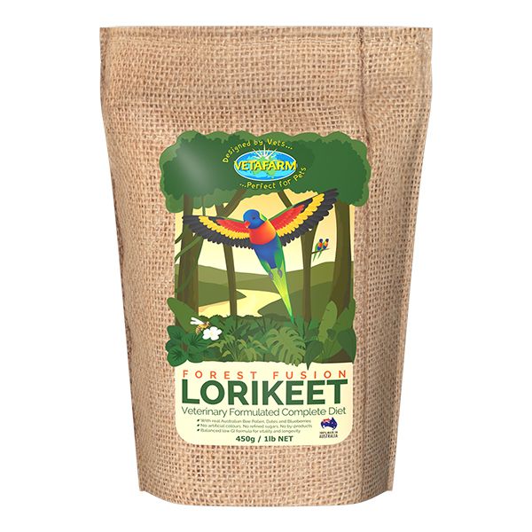 FOREST FUSION LORIKEET DIET 450G