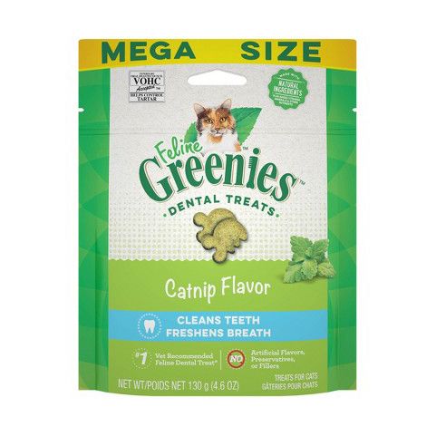 GREENIES FELINE CATNIP 130G