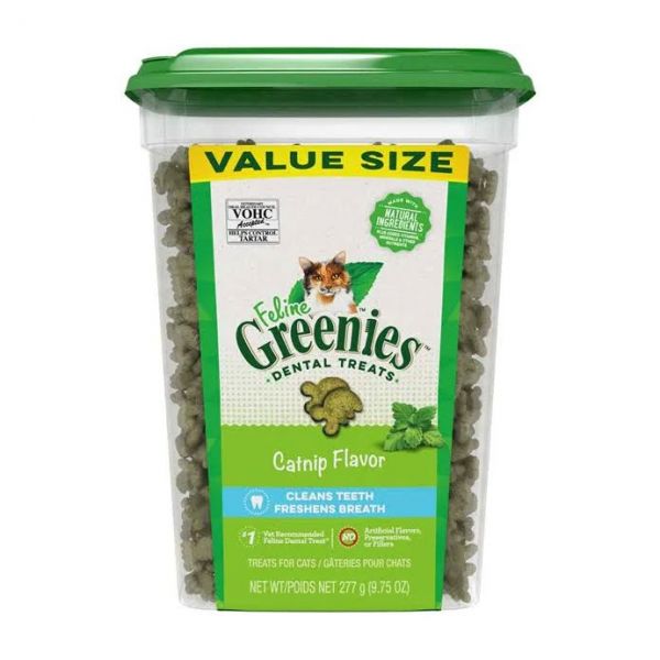 GREENIES FELINE CATNIP 277G