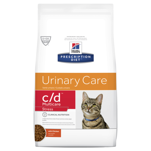 HILLS CAT C/D URINARY STRS 3.8KG