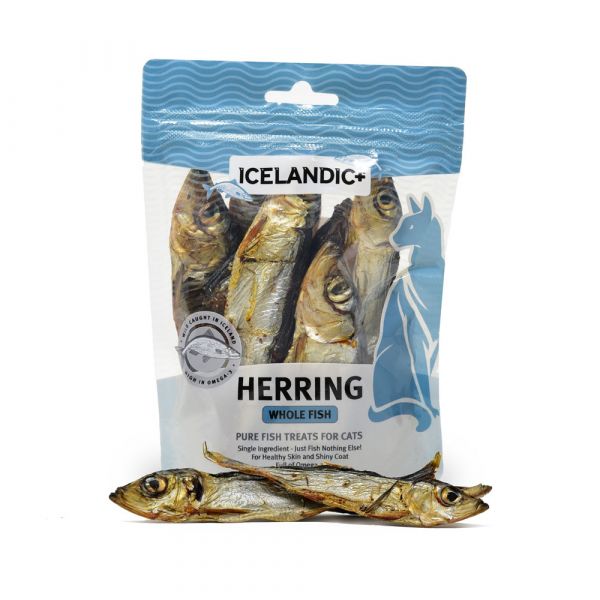 ICELANDIC CAT HERRING FISH TREAT 42G    