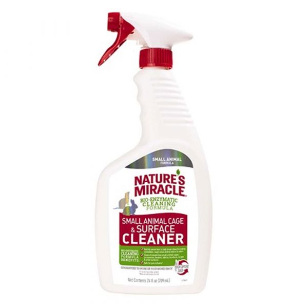 NATURES MIRACLE SML ANI CAGE CLEANER 709ML