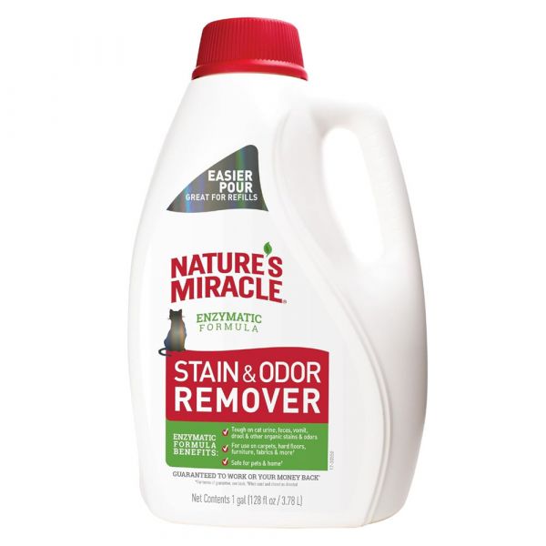 NATURES MIRACLE CAT S & O REMOVED 3.78L