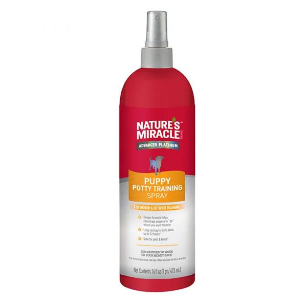 NATURES MIRACLE PUPPY TRAINING SPRAY 473ML