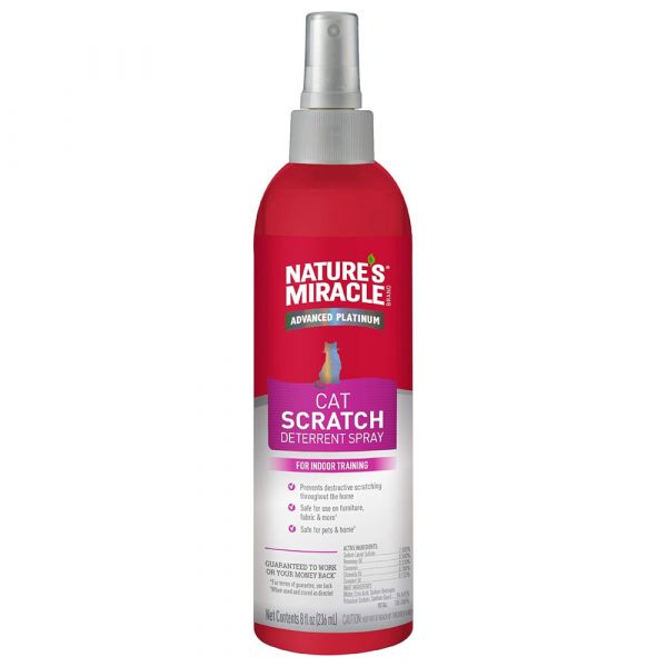 NATURES MIRACLE CAT SCRATCH DETERRENT 236ML