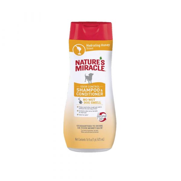 NATURES MIRACLE CHARCOAL S&C HONEY 437ML