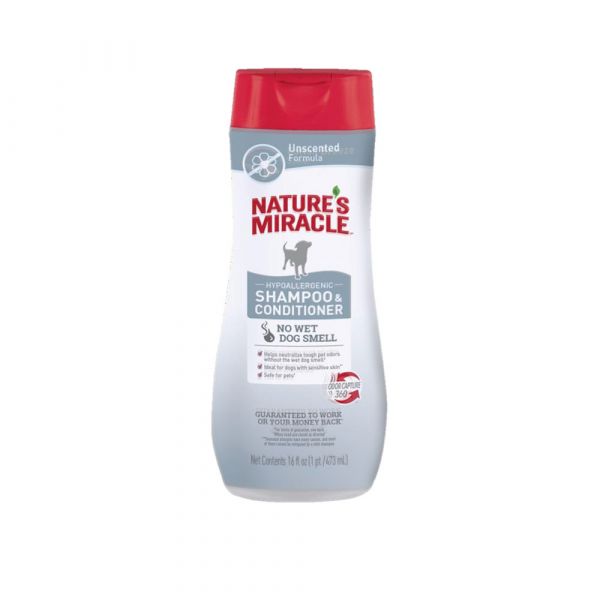 NATURES MIRACLE HYPOALLERGENIC S&C 473ML