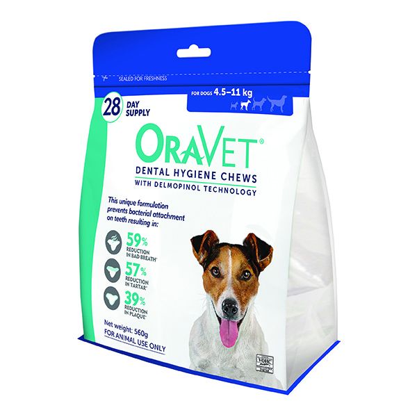 ORAVET DENTAL CHEW SMALL 28'S