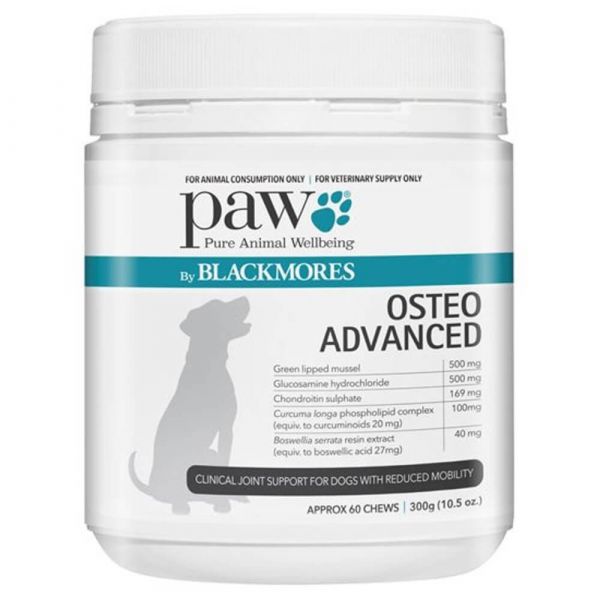 PAW OSTEOADVANCED CHEWS 300G