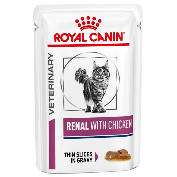 ROYAL CANIN CAT RENAL CHICKEN 85G 12'S