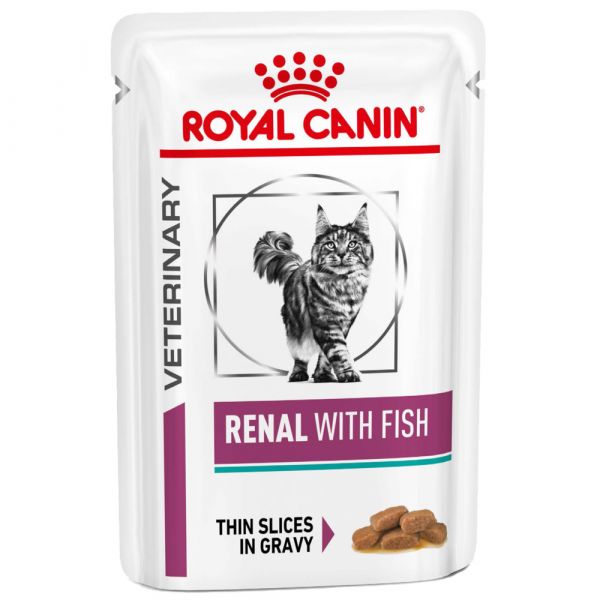 ROYAL CANIN CAT RENAL FISH 85G 12'S