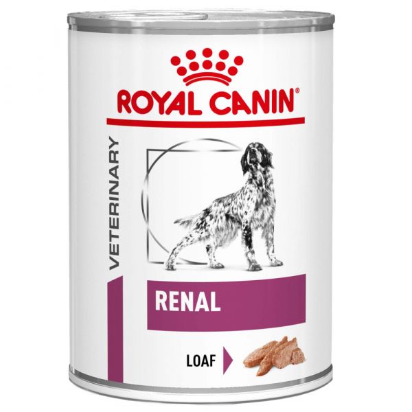 ROYAL CANIN DOG RENAL TINS 410G 12'S