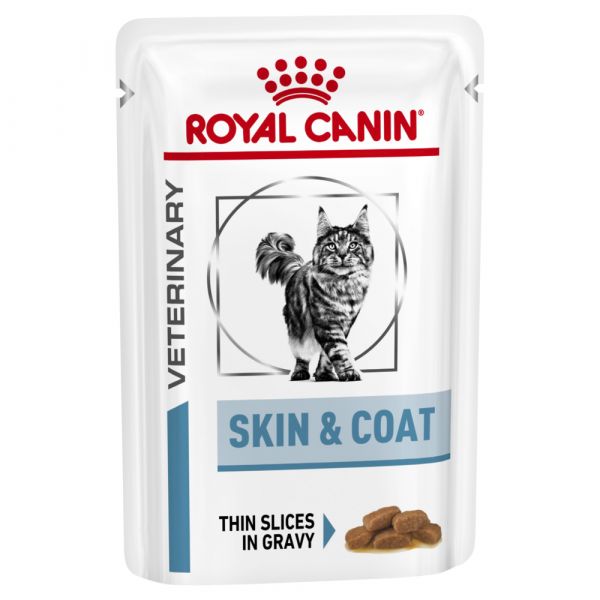 ROYAL CANIN CAT SKIN & COAT 85G 12S