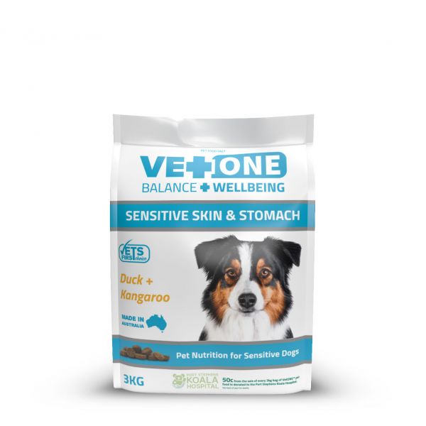 VETONE DOG SS DUCK & ROO  3KG