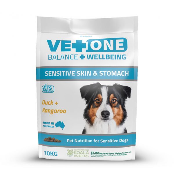 VETONE DOG SS DUCK & ROO 10KG