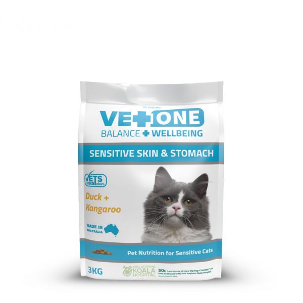 VETONE CAT SS DUCK & ROO  3KG