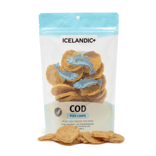 ICELANDIC DOG COD FISH CHIPS 70G        