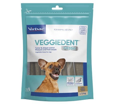 VEGGIEDENT FR3SH XSMALL CHEWS