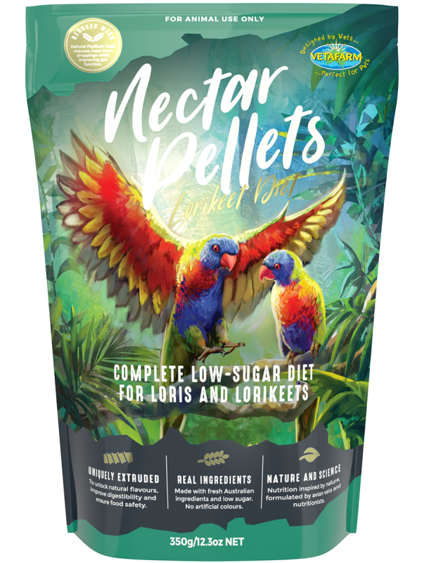 VETAFARM NECTAR PELLETS 350G